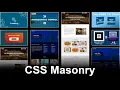 Responsive Masonry Layout Using CSS Image Gallery Masonry Layout Using Only CSS
