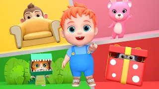 Achou! Desafio da Casa de Brinquedos das Cores | Leo Português - Músicas Infantis