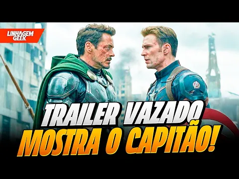 Video Thumbnail: VAZOU! TRAILER DE VINGADORES DOOMSDAY COM CAPITÃO AMÉRICA!