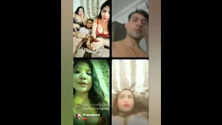 rajsi verma and pihu hot live group hot