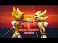 Sonic vs Shadow fight remake copy right sounds