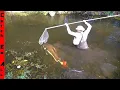 We DOVE INTO a FLORIDA CANAL to CATCH this MONSTER CATFISH!