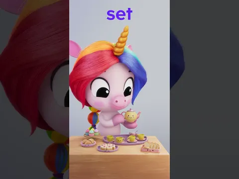 Kindergarten Sight Word: Set | ABCmouse #learning #education #sightwordsforkids #kindergarten