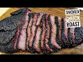 Easy Smoked Chuck Roast on a Charcoal Grill