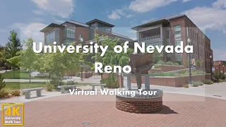 University of Nevada Reno Part 1 - Virtual Walking Tour 4k 60fps