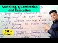 Sampling quantization and Spatial resolution in digital image processing DIP Lec-4