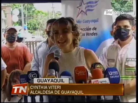 Alcaldesa Viteri inauguró el parque de la Pradera 2 en el sur de la urbe