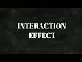 Interaction Effect Dummy Variable Linear Regression OLS