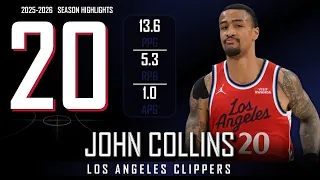 John Collins 2025-2026 Los Angeles Clippers Highlights
