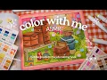 ASMR color in order with me Bobbie Goods On The Job Beekeeper page using Ohuhu markers ep 1