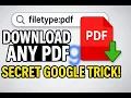 This Google Trick Lets You Download Any PDF Instantly