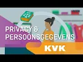 AVG: Privacy \u0026 Persoonsgegevens | KVK