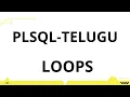 Pl sql Loops explanation with Real time practices