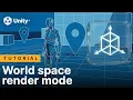UI Toolkit Tutorial World Space Render Mode