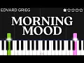 Lagu Edvard Grieg - Morning Mood | EASY Piano Tutorial