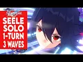 Seele s Incredible 1-turn Solo 3 waves in the new Honkai Star Rail event