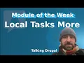 Module Local Tasks More