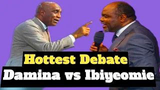 hottest debate dr abel damina and pastor david ibiyeomie finally confronted each other