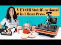 REVIEW Vevor 8 in 1 Heat Press Unboxing assembling and how to use Vevor Sublimation Heat Press