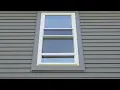 Installation of New Windows old window behind metal siding