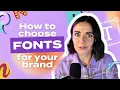 Why Your Font Choice Matters How to Pick the Right Fonts for a Strong Brand