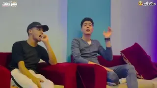 لايف كامل حمو الطيخا وعصام صاصا  صحي الاخصام بطلقه       جديد ضرب ناااار   دندنها