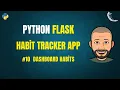 Habit Tracker - Display Habits on the Dashboard Flask Tailwind