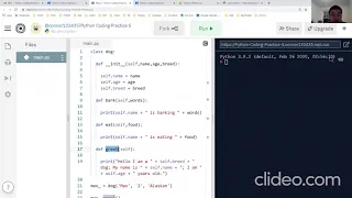 3Q Python Intermediate ClassObject Inheritance