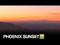 Phoenix sunset