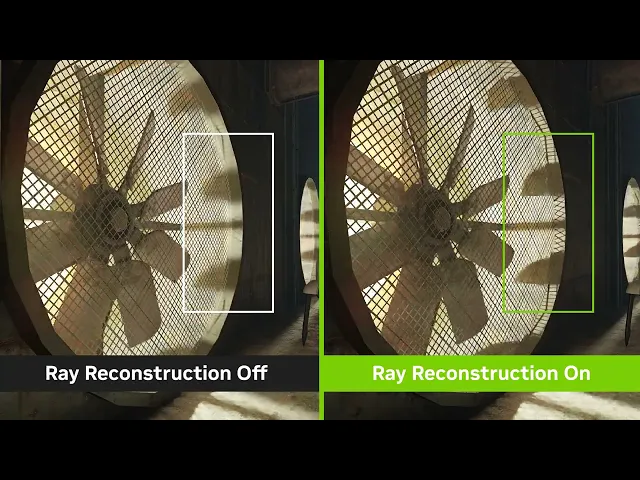 Portal with RTX | DLSS 3.5 with Ray Reconstruction Comparison - Fan Scene