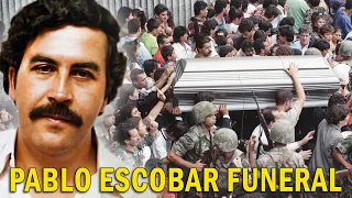 pablo escobars funeral what happened that day