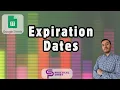Master EXPIRY Date Tracking in Google Sheets with Formulas