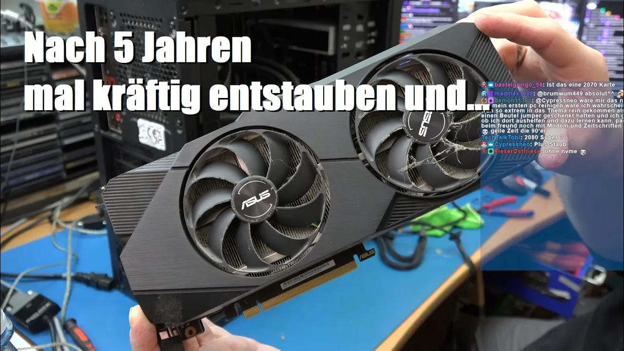 Staubfrei reicht? - Diese Grafikkarte braucht mehr! - Die komplette Rettungsaktion!