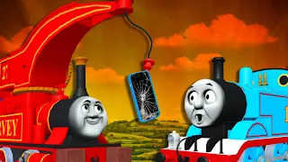 Harvey Destroys Thomas Phone