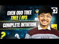 1609 Even Odd Tree Tree BFS Complete Intuition