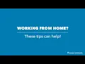 6 Quick Tips For Working From Home Kaiser Permanente