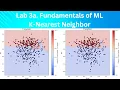 Lab 3a Fundamentals of Machine Learning K-Nearest Neighbor KNN