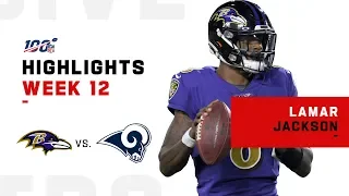 Lamar Jackson SMASHING Records w 5 TDs NFL 2019 Highlights