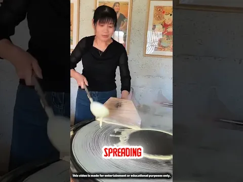 Unique Giant Dosa Making Skills! 🍳😋 | Amazing Story | #shorts #cartoon