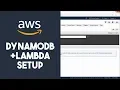DynamoDB Lambda setup for Beginners 2019 AWS