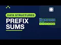 Prefix Sums Build and Query Data Structures in C 20 6