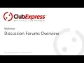 ClubExpress - Webinar
