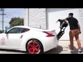 Battle Aero 370z V3 Chassis Mount Wing Trunk Access