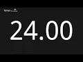 24 Second Countup Timer
