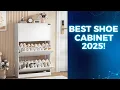 3-Tier Shoe Cabinet Review Best Slim Shoe Storage Organizer for Entryway 2025