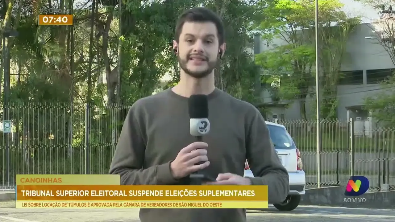 TSE suspende eleições suplementares no município de Canoinhas