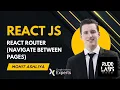 React Router Navigate between Pages React JS Masterclass