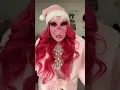 Pink Grinch from Christmas a few YEARS back I look so different omg