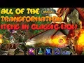 Every Transformation Item in Classic World of Warcraft