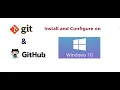 Git Install Configure on Windows and Setup GitHub account Step-by-Step Easy Way Beginners